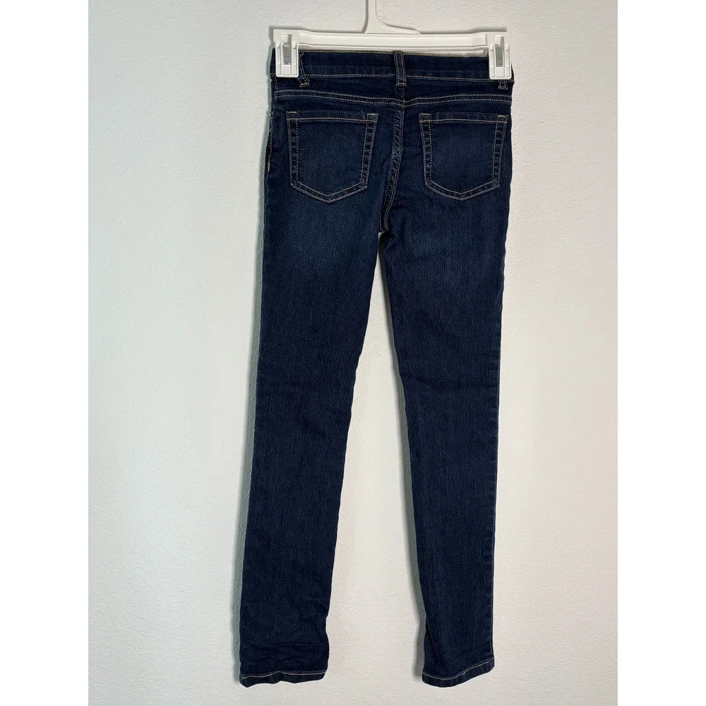 The Childrens Place‎ Girls Super Skinny Jeans Dark Wash Slim Fit Size 10 Slim